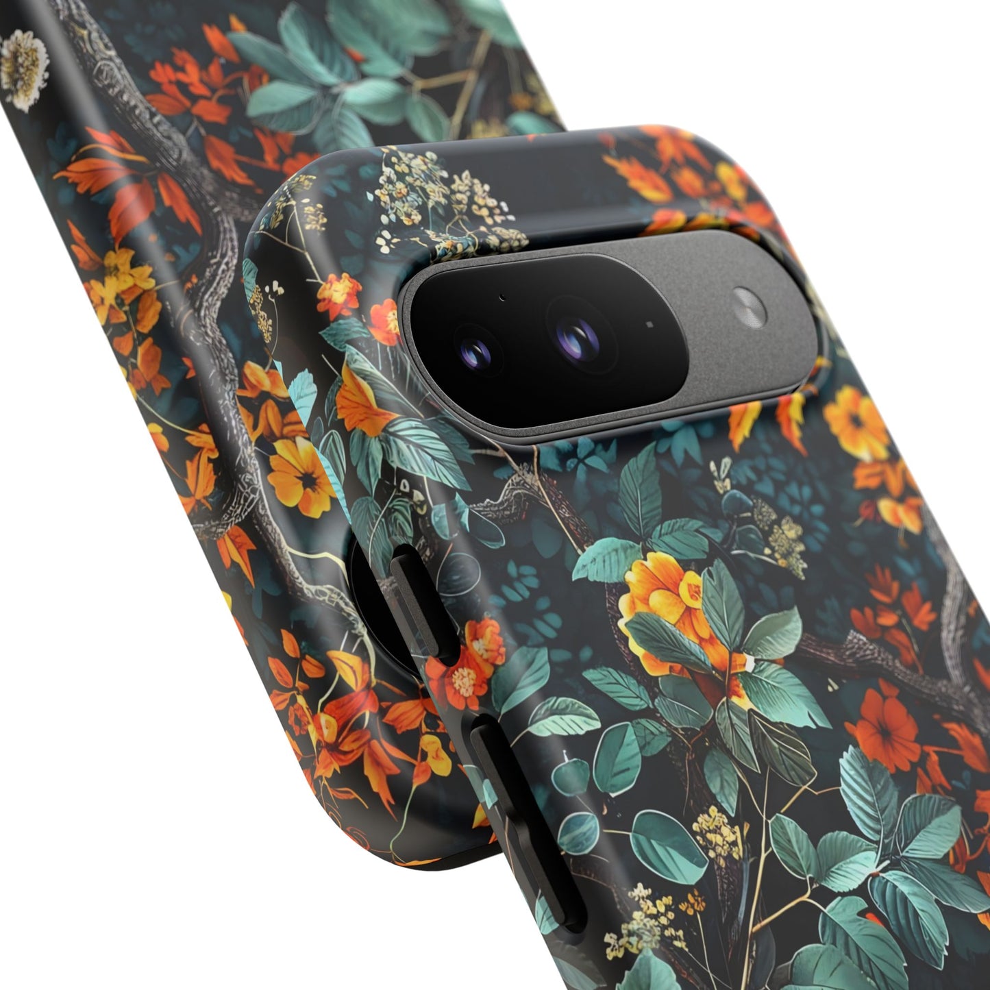 Floral Phone Case | Tough Cases, Protective Cover, Gift for Her, Autumn Vibes, Floral Phone Accessory, Unique Design