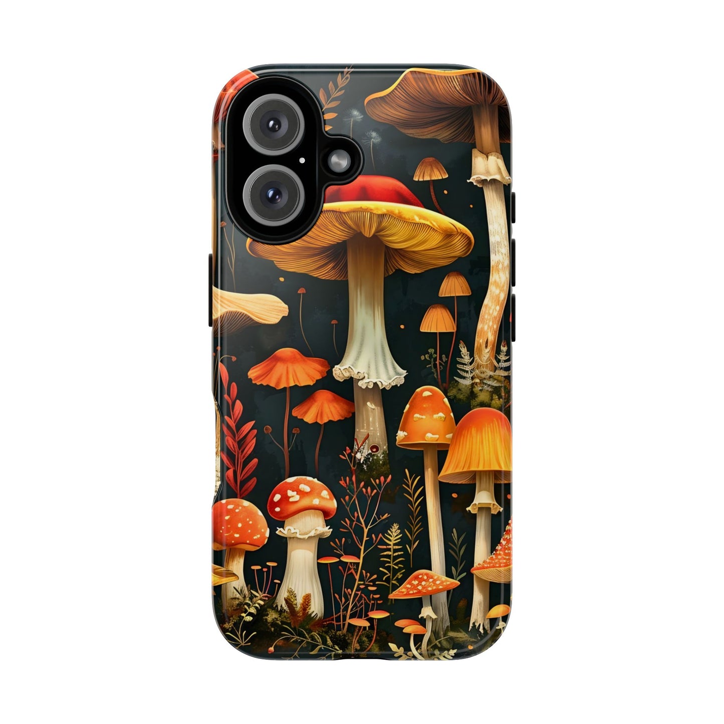 Whimsical Mushroom Phone Case | Tough Cases – Unique Nature Design, Eco-Friendly Cover, Gift for Nature Lovers, Phone Accessory, Fall Decor