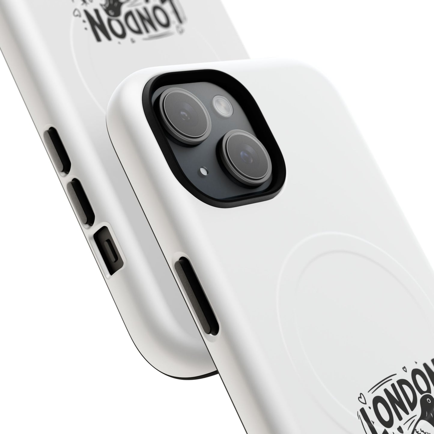 London Pigeon Rule Magnetic Phone Case, Tough Phone Cover, Gift for London Lovers, Unique Phone Accessories, Stylish Protection