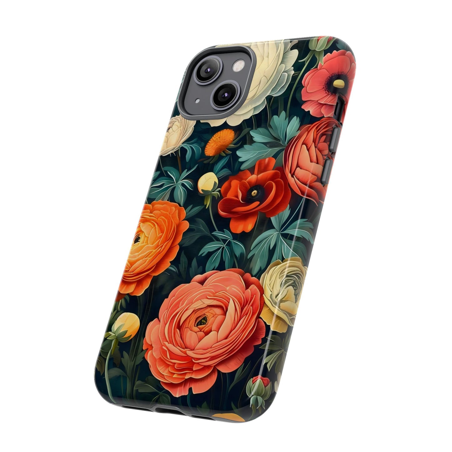 Floral Phone Case, Tough Cases - Stylish Protection, Gifts for Her, Nature Lover Decor, Floral Accessories
