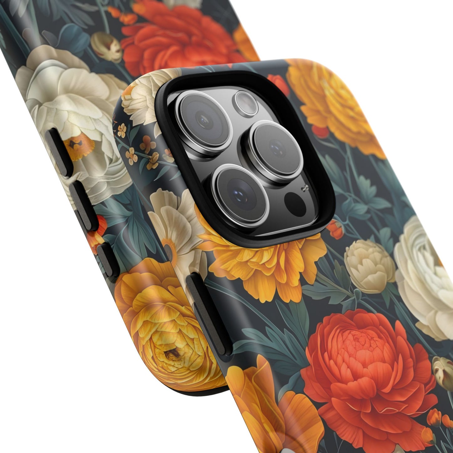 Floral Tough Case for Phones | Durable Floral Phone Cover, Boho Chic, Unique Gift for Her, Phone Protection, Flower Design