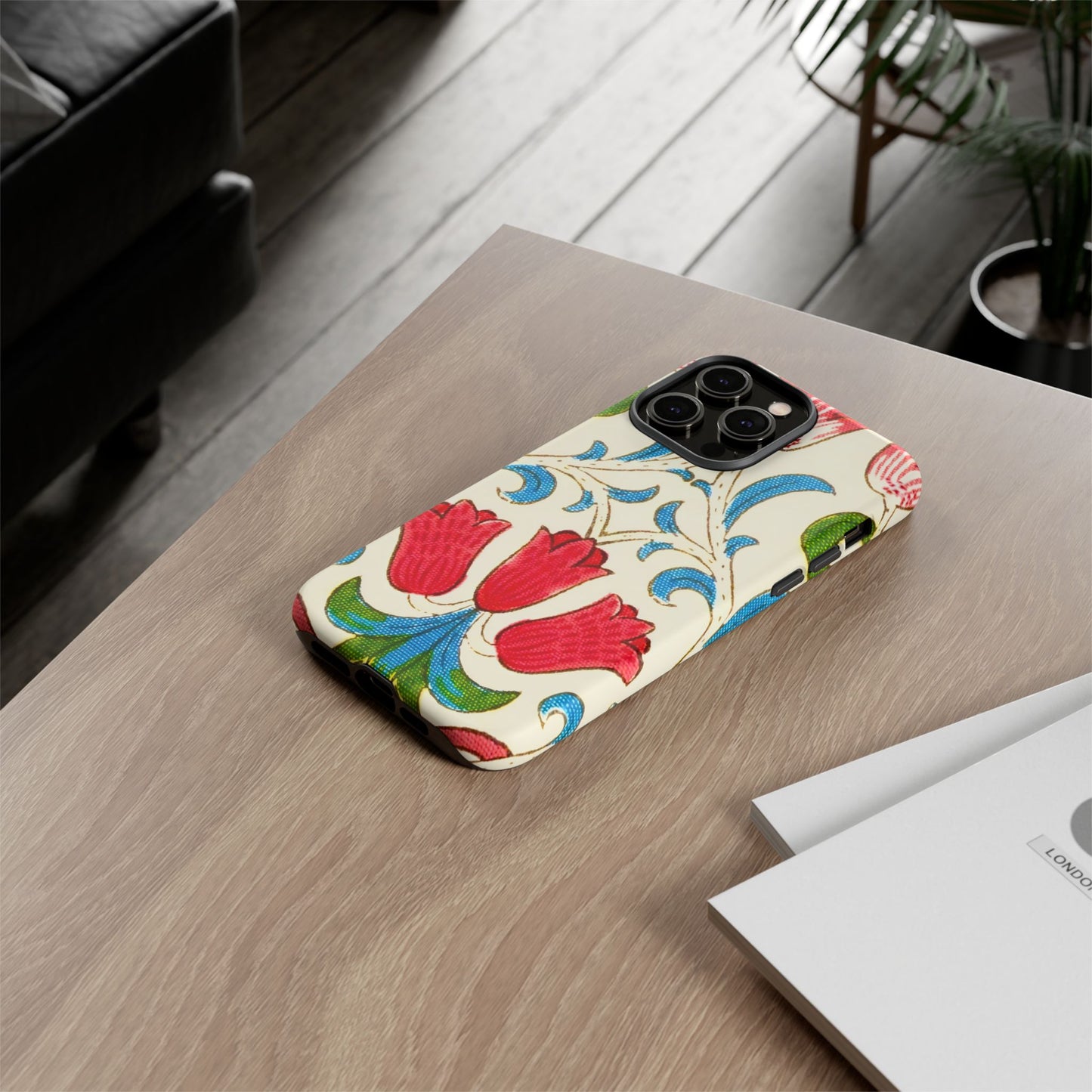Floral Phone Case - Tough Cases | Stylish Protection, Gift for Her, Boho Phone Cover, Spring Accessory, Cute Tech