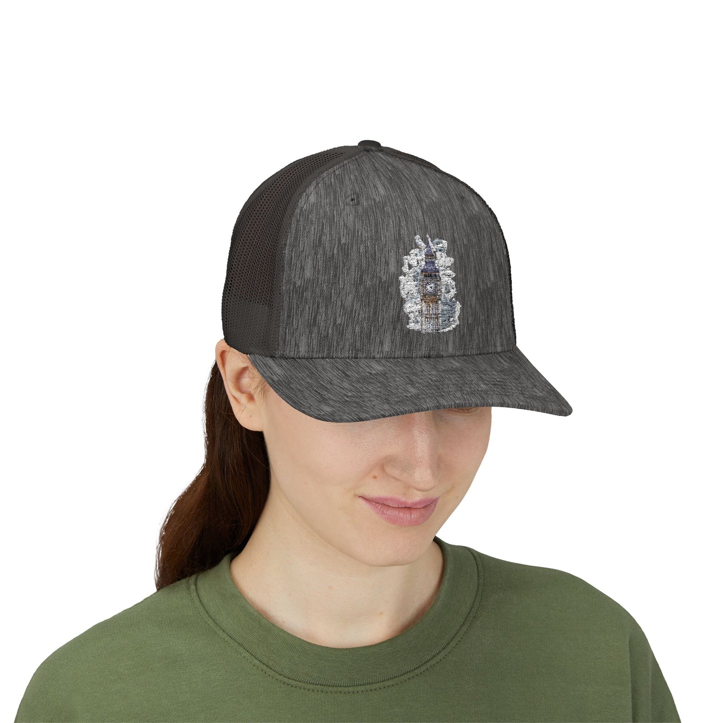 Stylish Trucker Cap for Trendsetters, Casual Streetwear Hat, Perfect for Summer Outings, Gift for Dad or Fashion Lovers