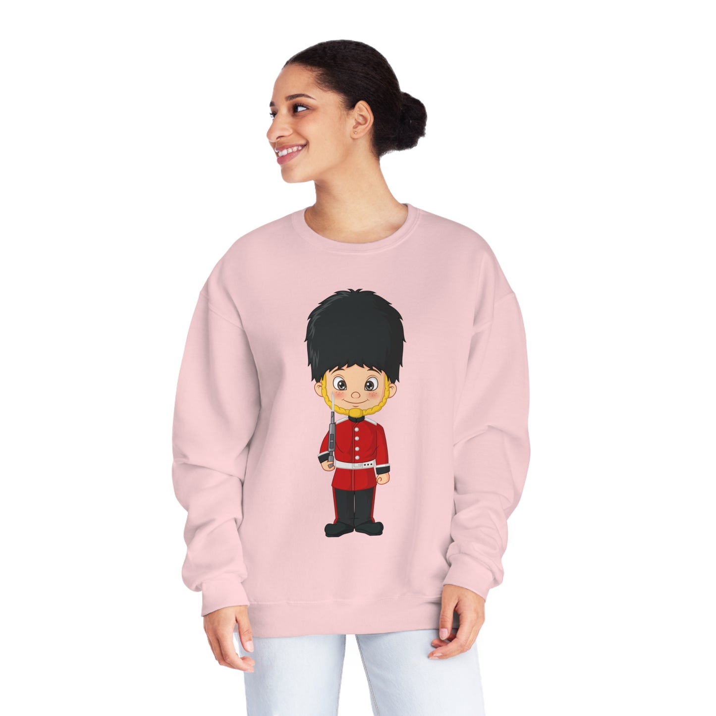 Unisex NuBlend® Crewneck Sweatshirt - Scarlet Pride - The Classic British Soldier