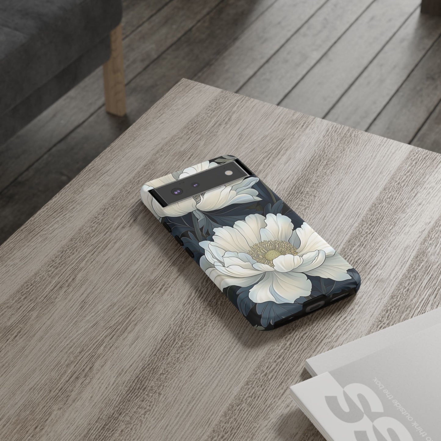Elegant Floral Phone Case, Floral iPhone Cover, Flower Art Phone Case, Eco-Friendly Mobile Protection, Tough & Stylish Phone Case