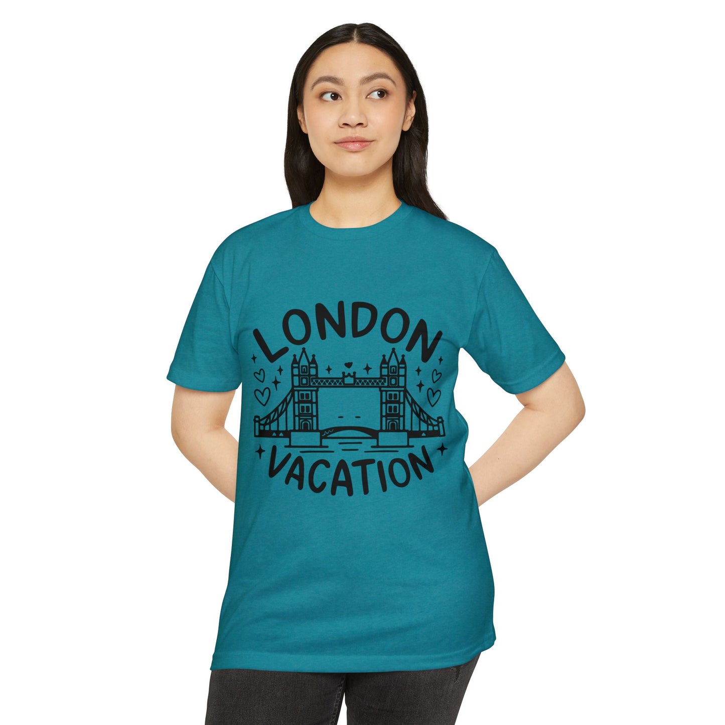 Unisex CVC Jersey T-shirt - London's Cozy Vacations