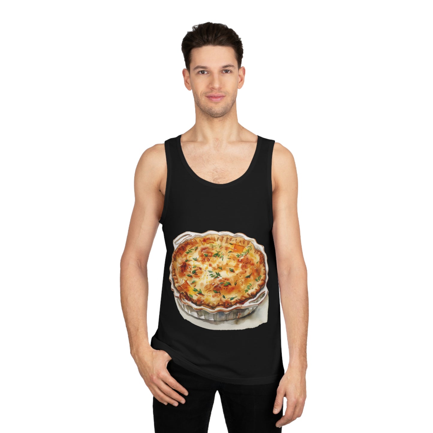 Unisex Softstyle™ Tank Top - Elegant British Royal Food