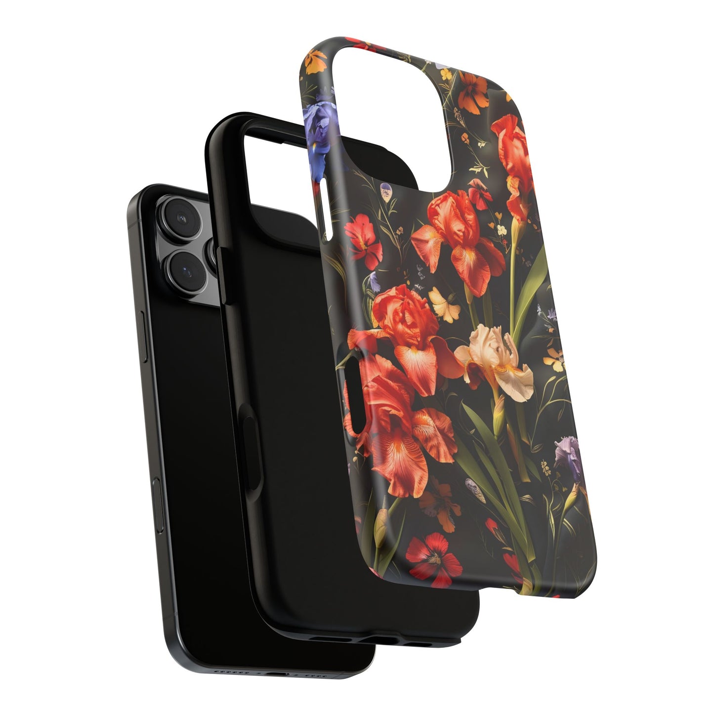 Floral Tough Case for Phone, Durable Protective Phone Cover, Gift for Flower Lovers, Phone Accessories, Spring Vibes