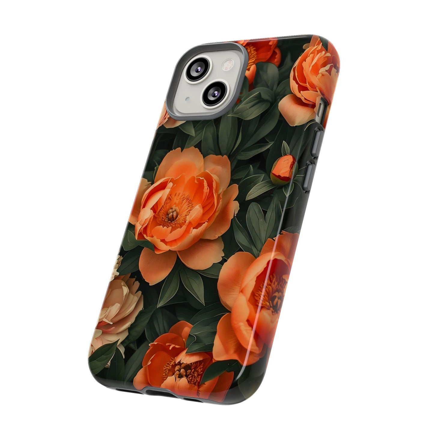 Stylish Floral Phone Case, Tough Cases, Floral Phone Cover, Gift for Her, Spring Accessories, Mother's Day, Phone Protection