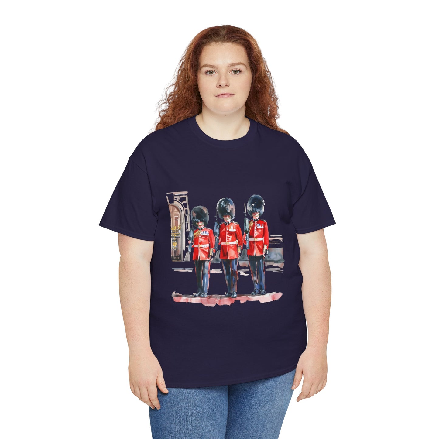 Unisex Heavy Cotton Tee - Cornish Courage - Red Jackets of Bodmin