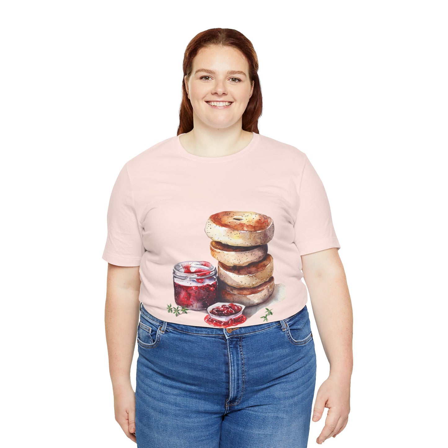 Unisex Jersey Short Sleeve Tee - Heritage on a Plate - Exploring British Cuisine