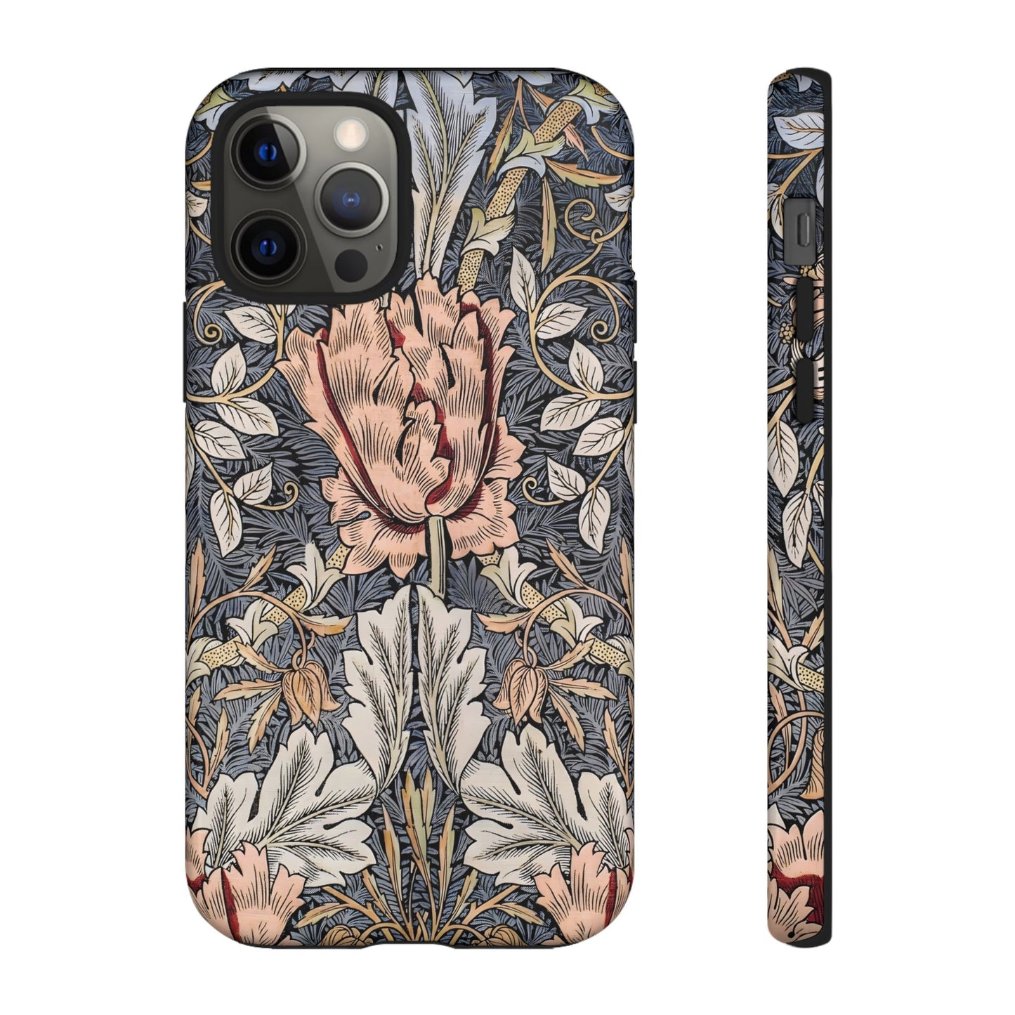 Floral Phone Case, Tough Cases for Stylish Protection, Flower Design, Gift for Her, Phone Accessories, Trendy Mobile Covers