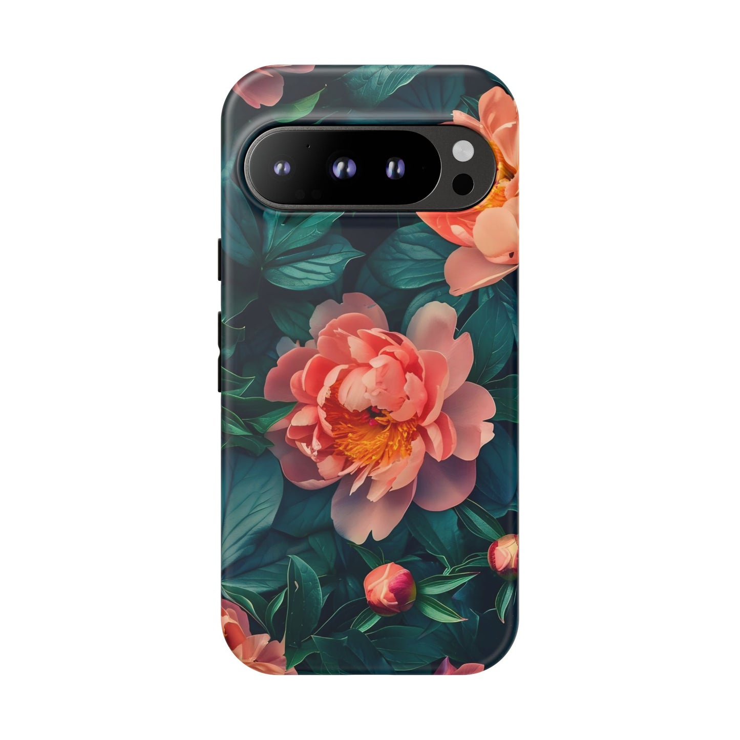 Floral Phone Case - Tough Cases, Flower Design, Botanical Art, Phone Accessory, Gift for Her, Nature Lovers