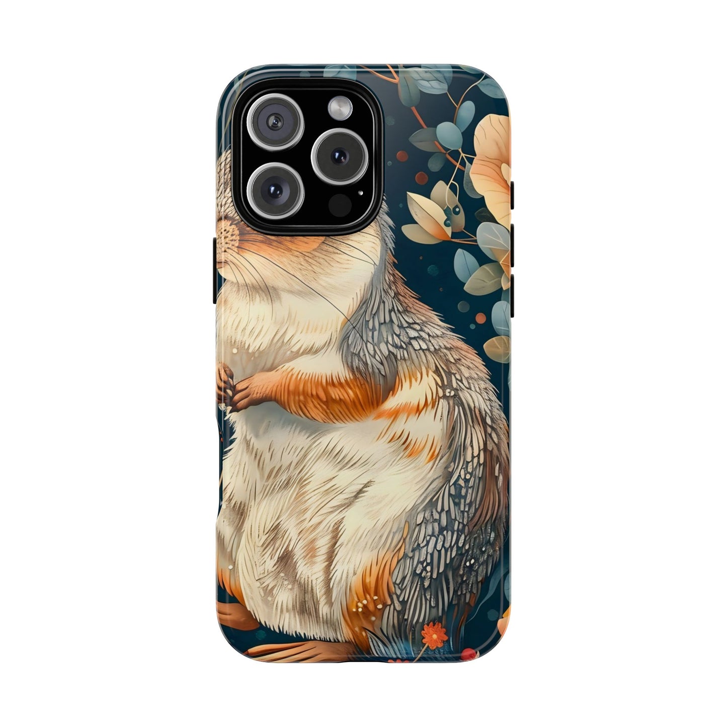 Cute Animal Phone Case, Tough Cases with Adorable Design, Perfect for Gifts, Nature Lovers, Holiday Decor, Eco-Friendly