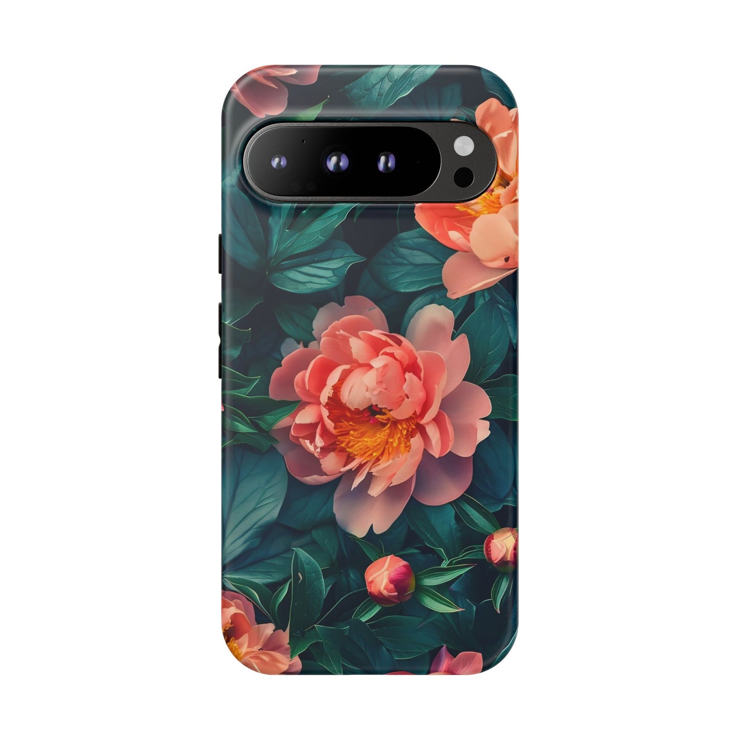 Floral Phone Case - Tough Cases, Flower Design, Botanical Art, Phone Accessory, Gift for Her, Nature Lovers