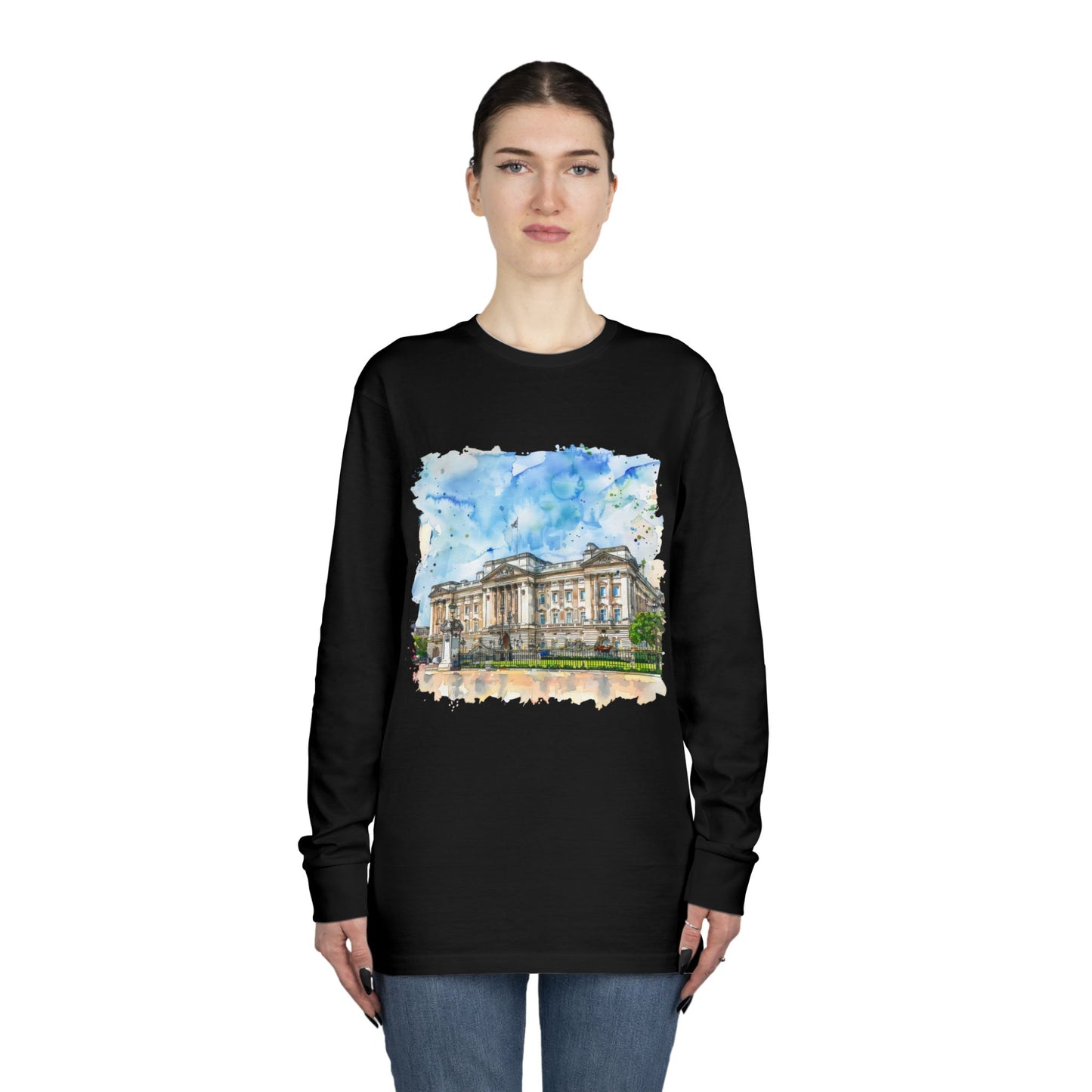 Long Sleeve Crewneck Tee - British Nature - Landscapes - Natural Beauty