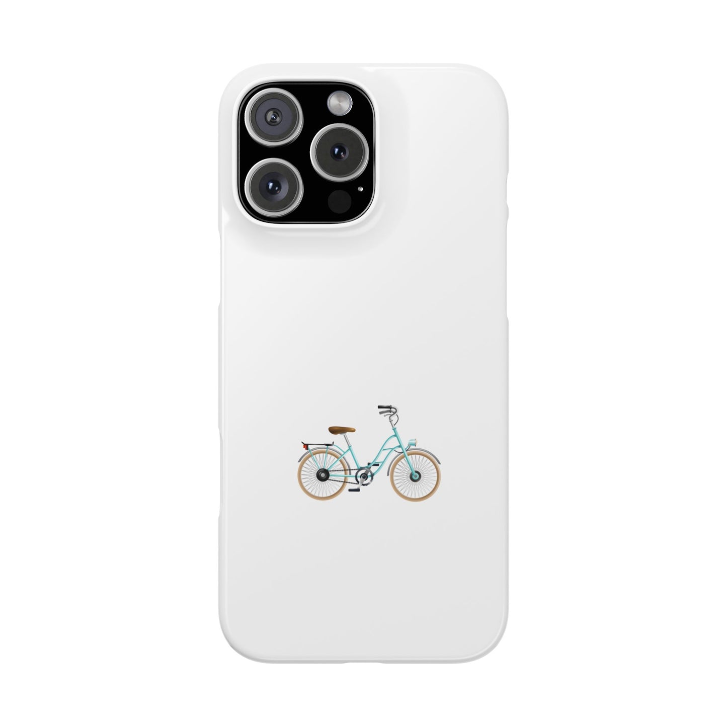 Vintage Bicycle Slim Phone Case, Phone Cover, Aesthetic Phone Accessory, Customizable Gift, Eco-Friendly Case