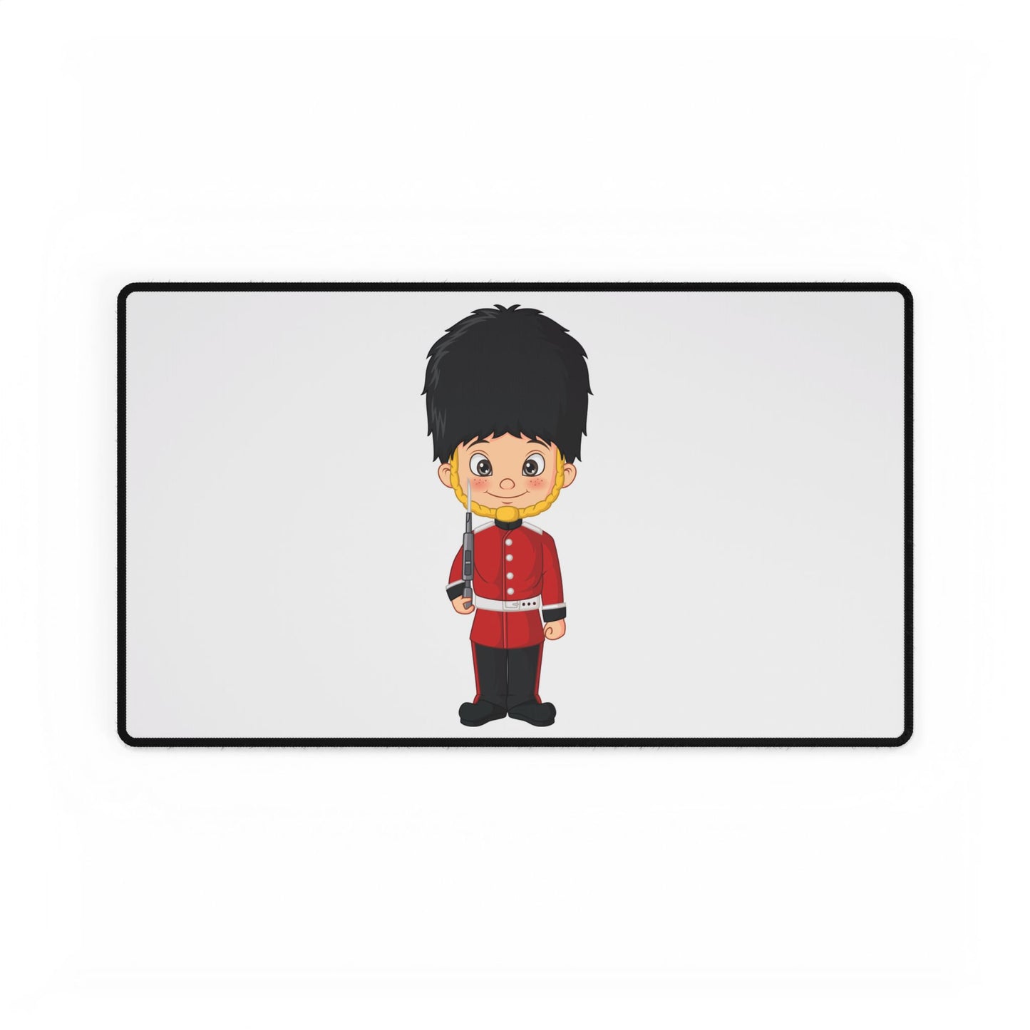 Cute Royal Guard Desk Mat, Kids Desk Accessory, Study Mat, Office Decor, Fun Gift for Children, Teacher Supplies, Playroom Decor