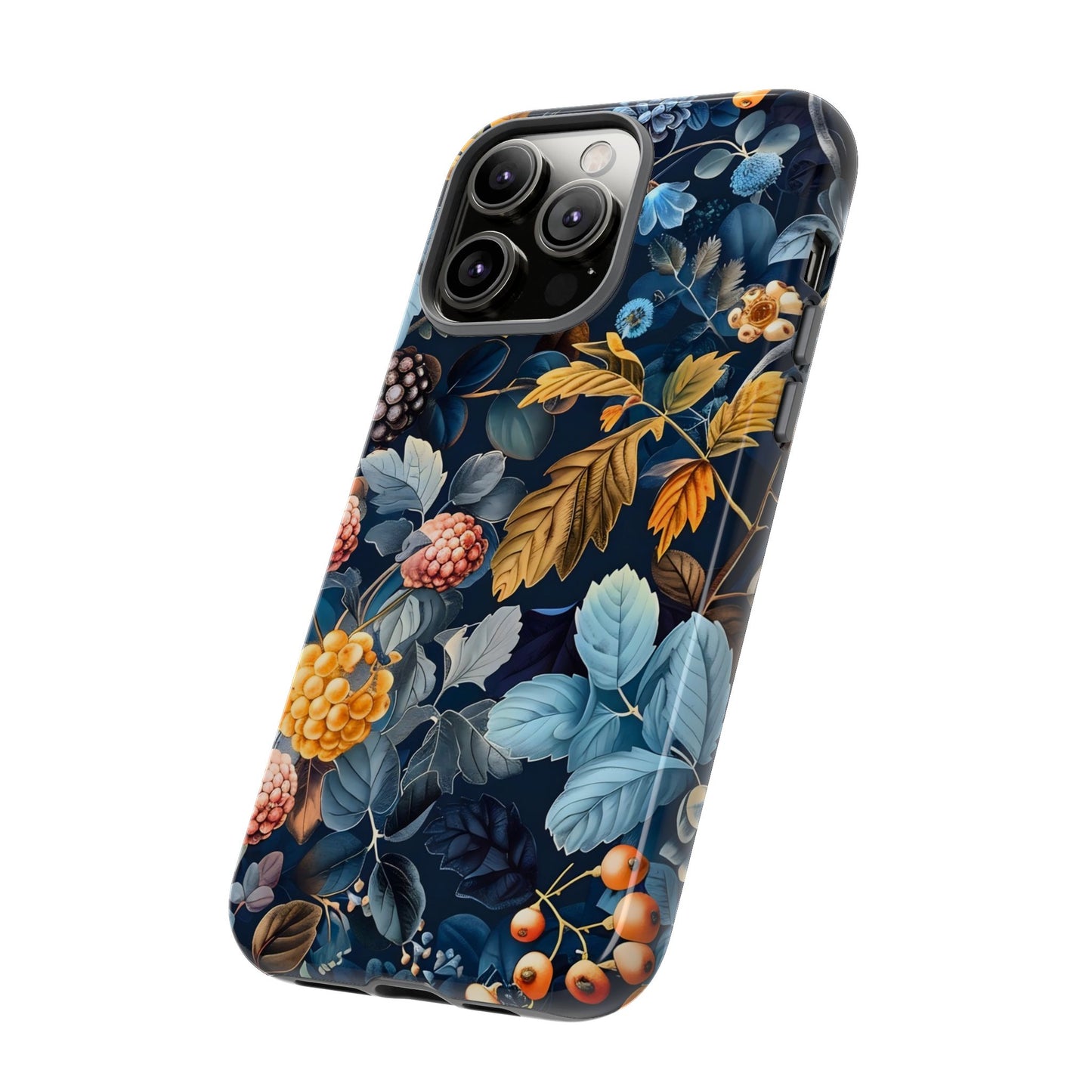 Floral iPhone Case, Tough Phone Cover, Nature-inspired Accessory, Gift for Her, Trendy Protection Case