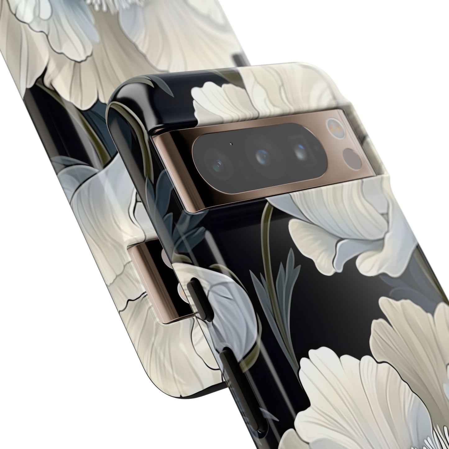 Floral Phone Case, Tough Cases for Women, Stylish Phone Cover, Floral Design Phone Protector, Nature Inspired Tech Accessories