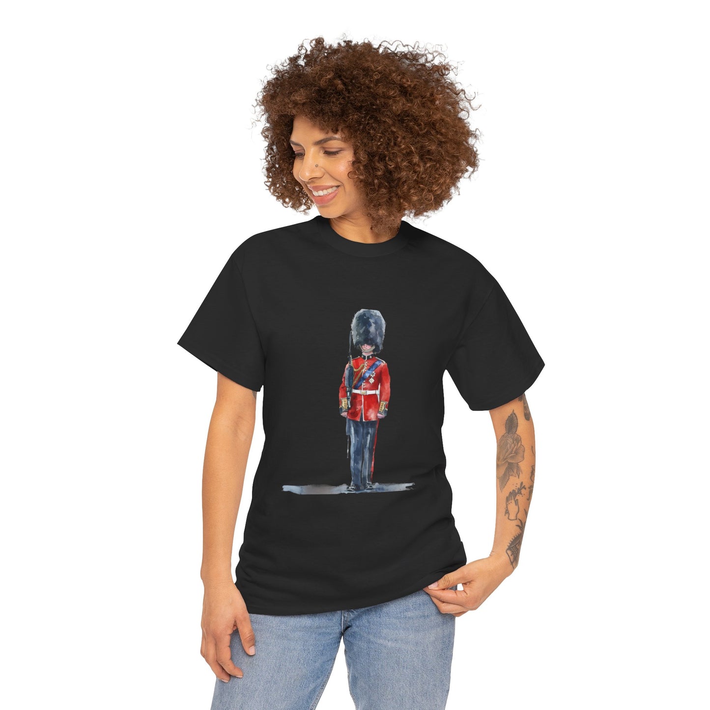 Unisex Heavy Cotton Tee - The Scarlet Soldier - Bodmin Keep Museum