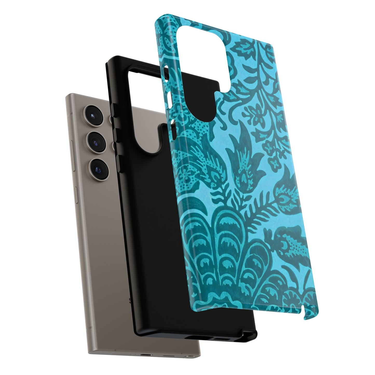Bohemian Phone Case, Tough Floral Phone Cover, Artistic Phone Protector, Gift for Her, Unique Tech Accessories