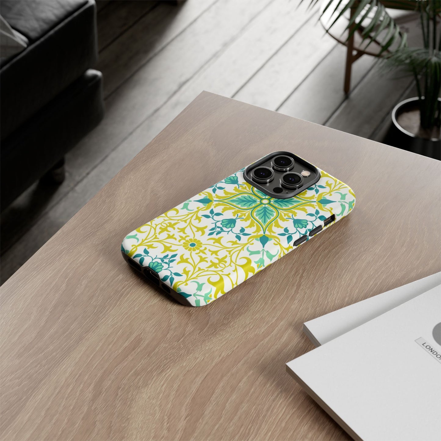 Vibrant Floral Phone Case - Protective Cover for iPhone, Stylish Gadget Accessory, Perfect Gift for Her, Home Decor, Trendy Tech