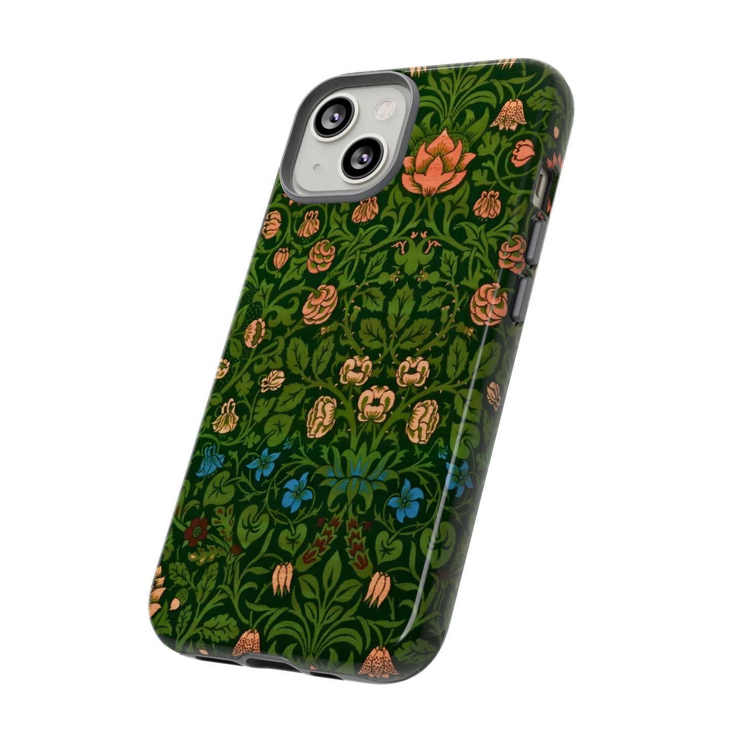 Crimson Leaf Whirl – Phone Case - Tough Cases