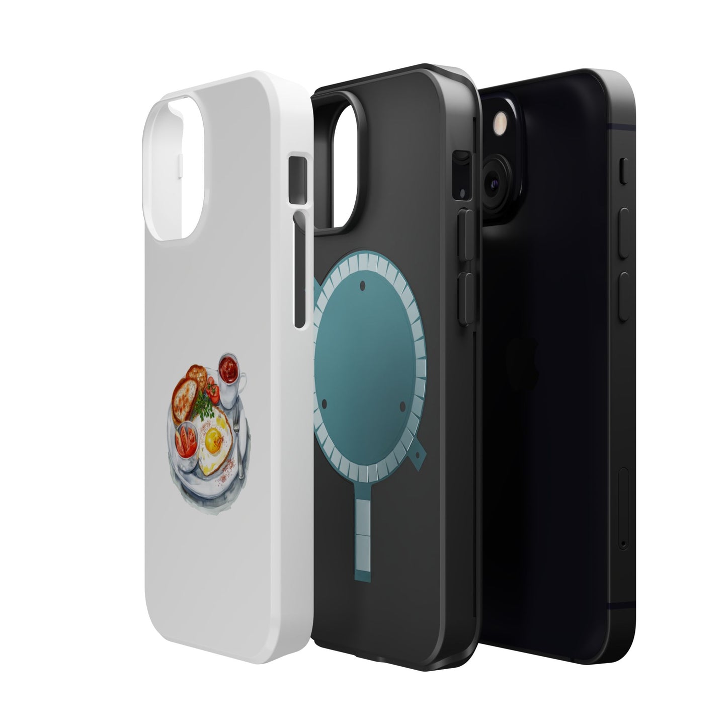 Breakfast Delight Magnetic Phone Case - Fun, Custom Phone Protection for Food Lovers, Gifts for Her, Unique Kitchen Decor, Cute Cell Cover