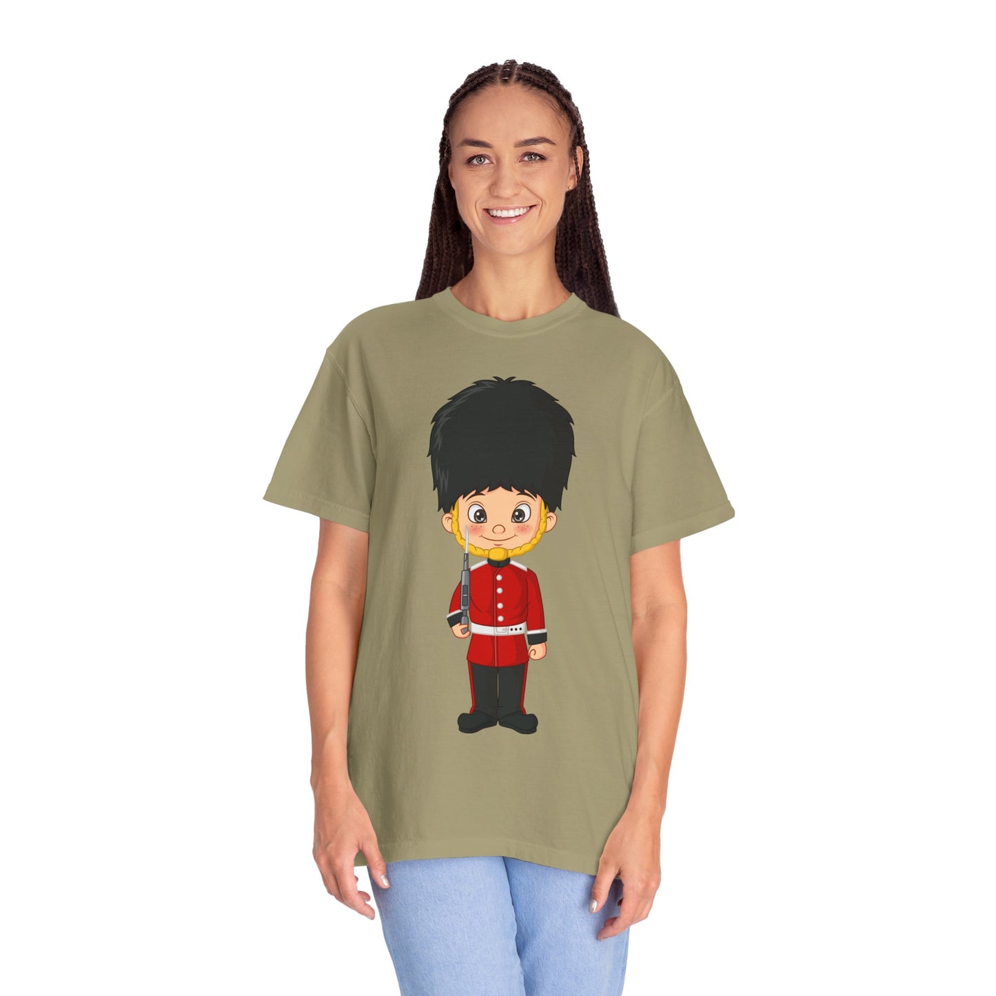 Unisex Garment-Dyed T-shirt - Bodmin’s Brave - The Iconic Red Jacket