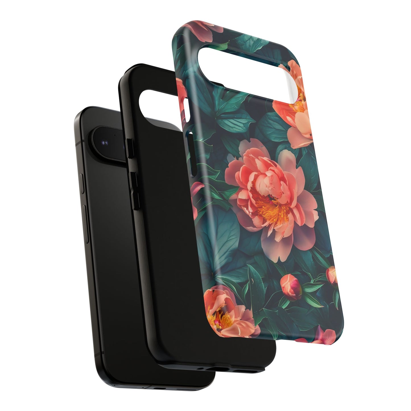 Floral Phone Case - Tough Cases, Flower Design, Botanical Art, Phone Accessory, Gift for Her, Nature Lovers