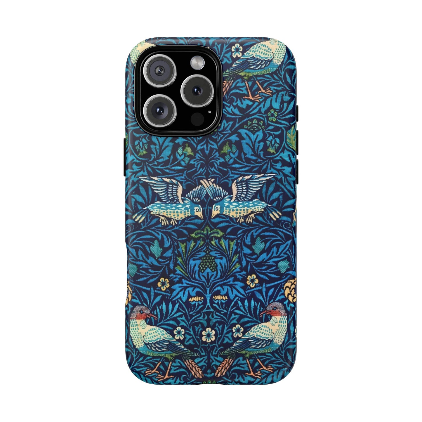 Elegant Bird Pattern Phone Case | Nature Lover Gift, Stylish Mobile Cover, Floral Design, Eco-Friendly, Unique Cell Phone Protector