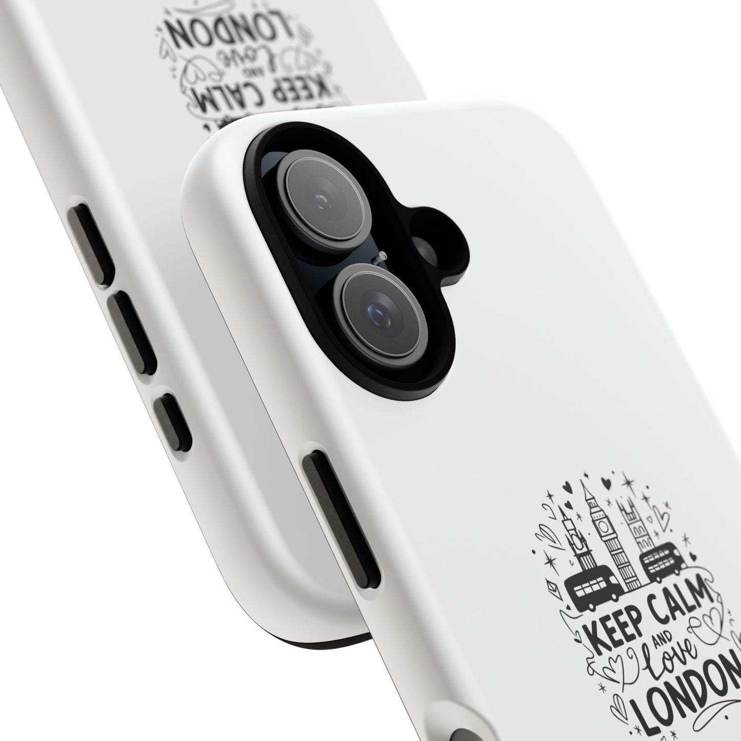 London Keepsake Phone Case - Keep Calm and Love London Design