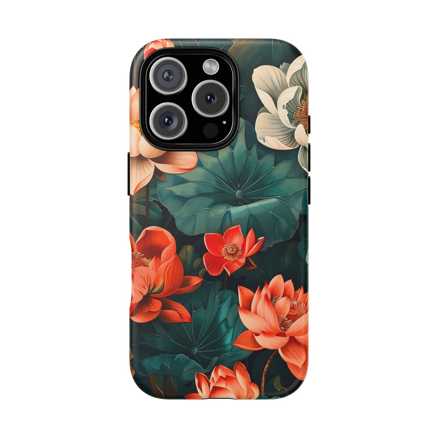 Flower Phone Case, Floral Phone Cover, Tough Case for Floral Lovers, Gift for Her, Stylish Tech Accessories