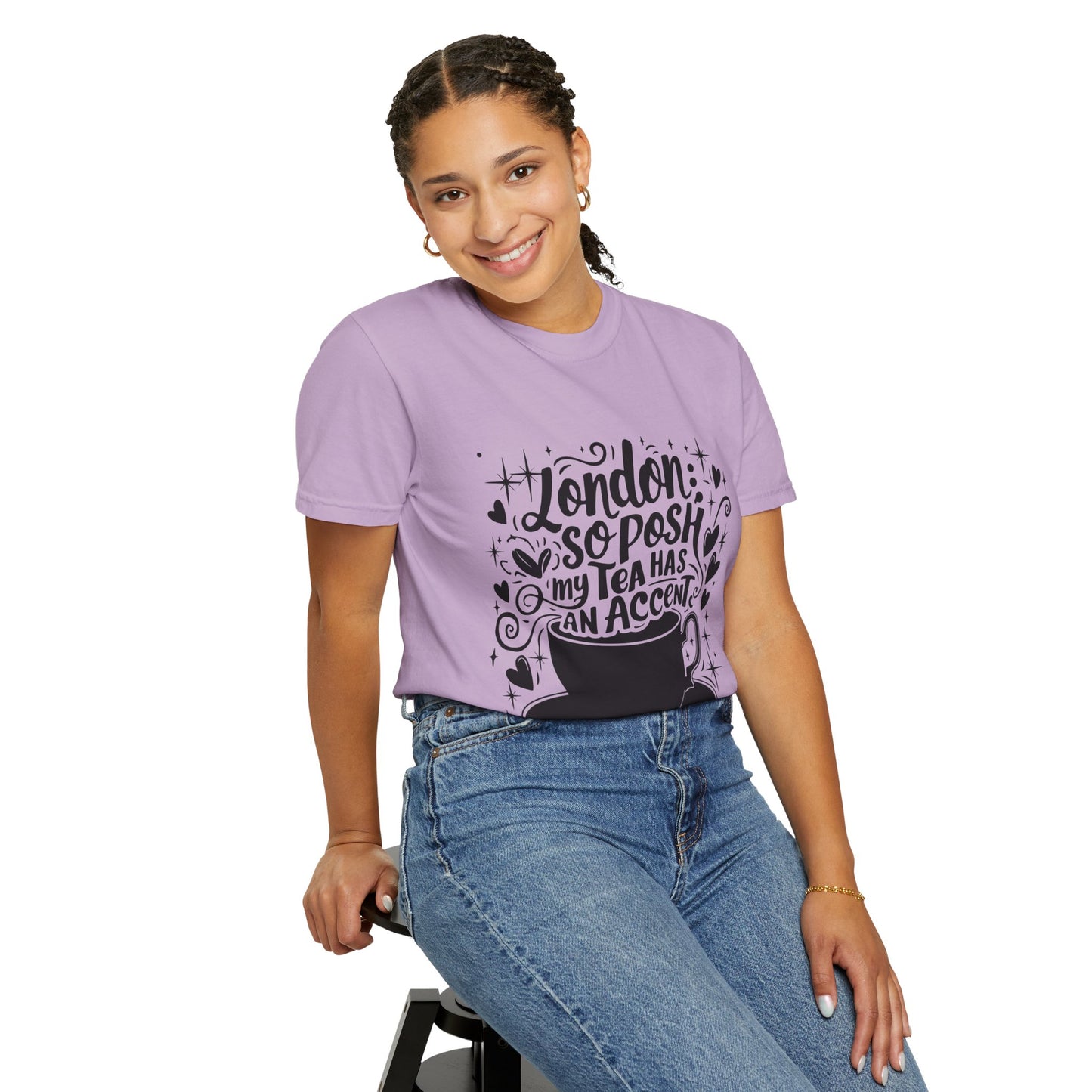 Unisex Garment-Dyed T-shirt - London's Nostalgic Tea