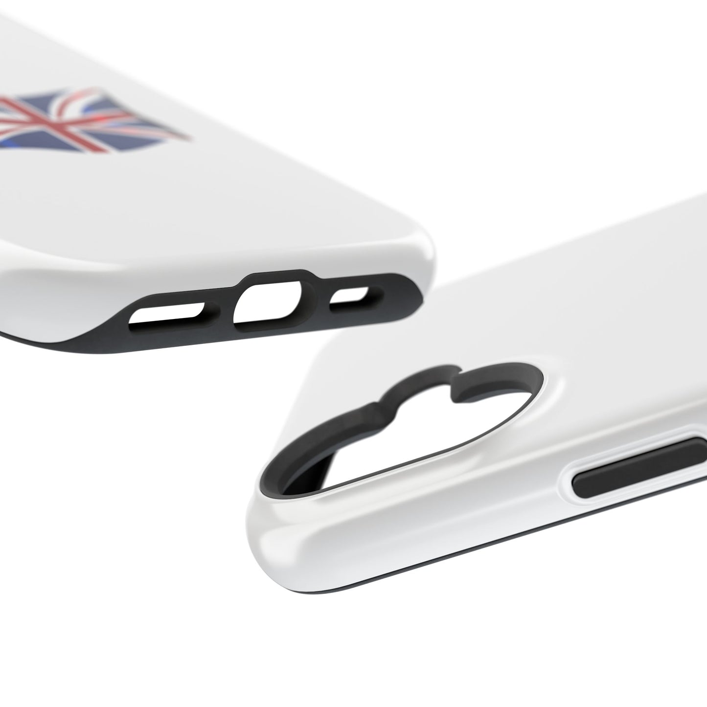 UK Flag Magnetic Phone Case, Durable Tough Cover, Gift for Patriots, Ideal for Travelers, Accessories for Holidays