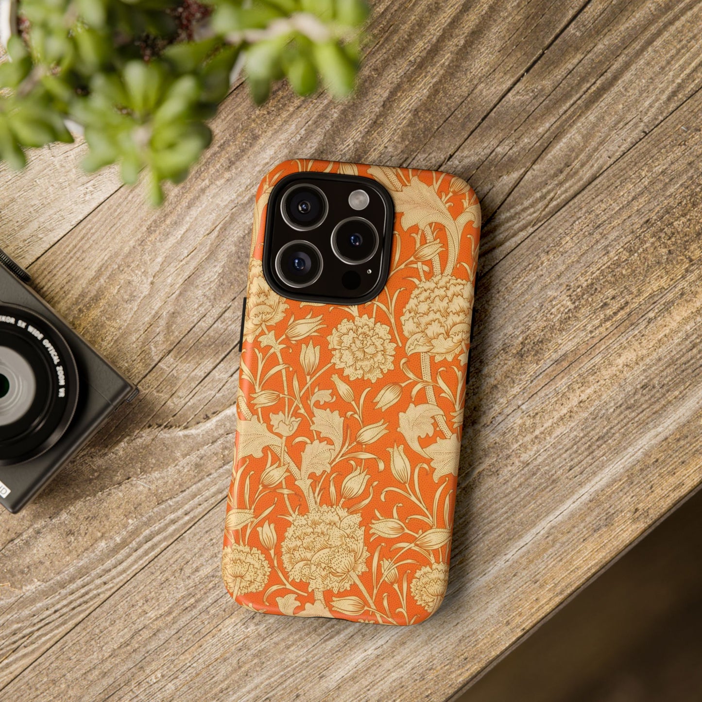 Floral Phone Case, Vibrant Tough Cases for Garden Lovers, Stylish Protection, Gift for Birthdays, Spring Decor, Unique Design
