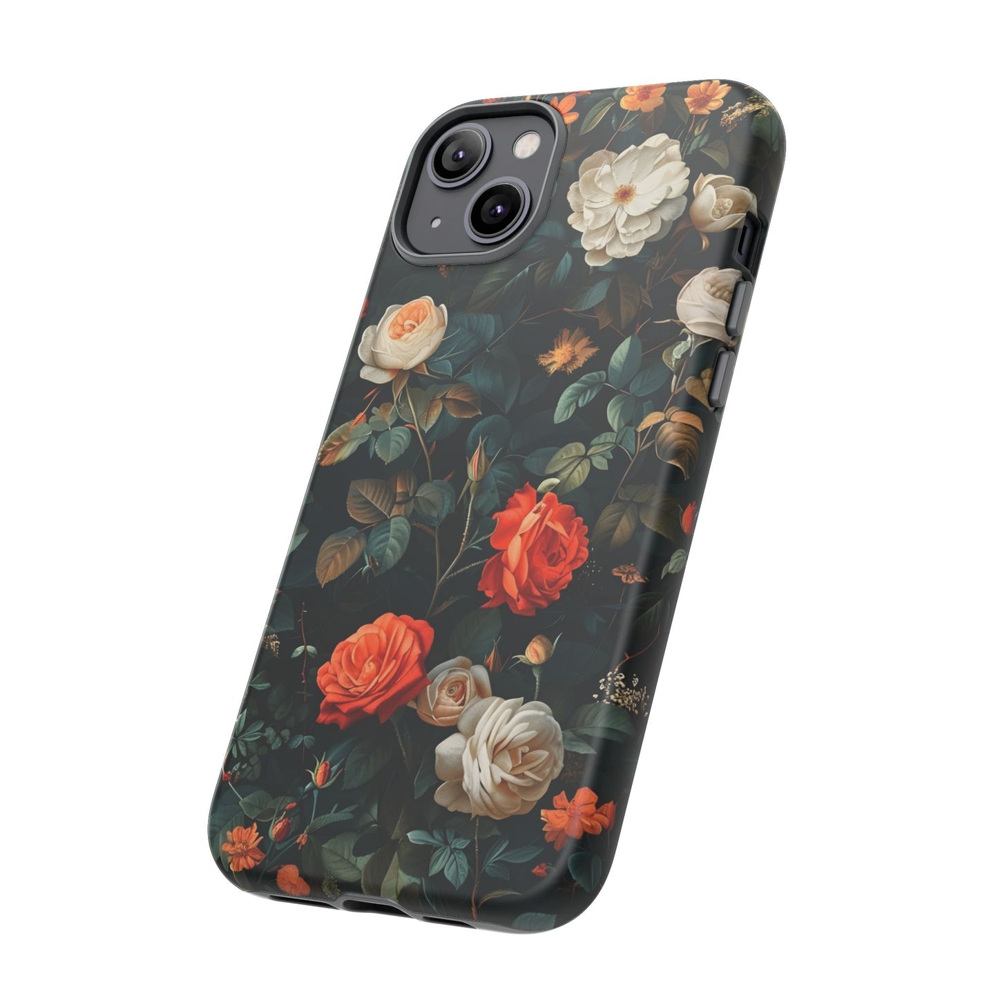 Floral Phone Case | Tough Cases with Elegant Design | Gift for Her, Mother's Day, Birthdays, Personalized, Trendy Tech Accessories