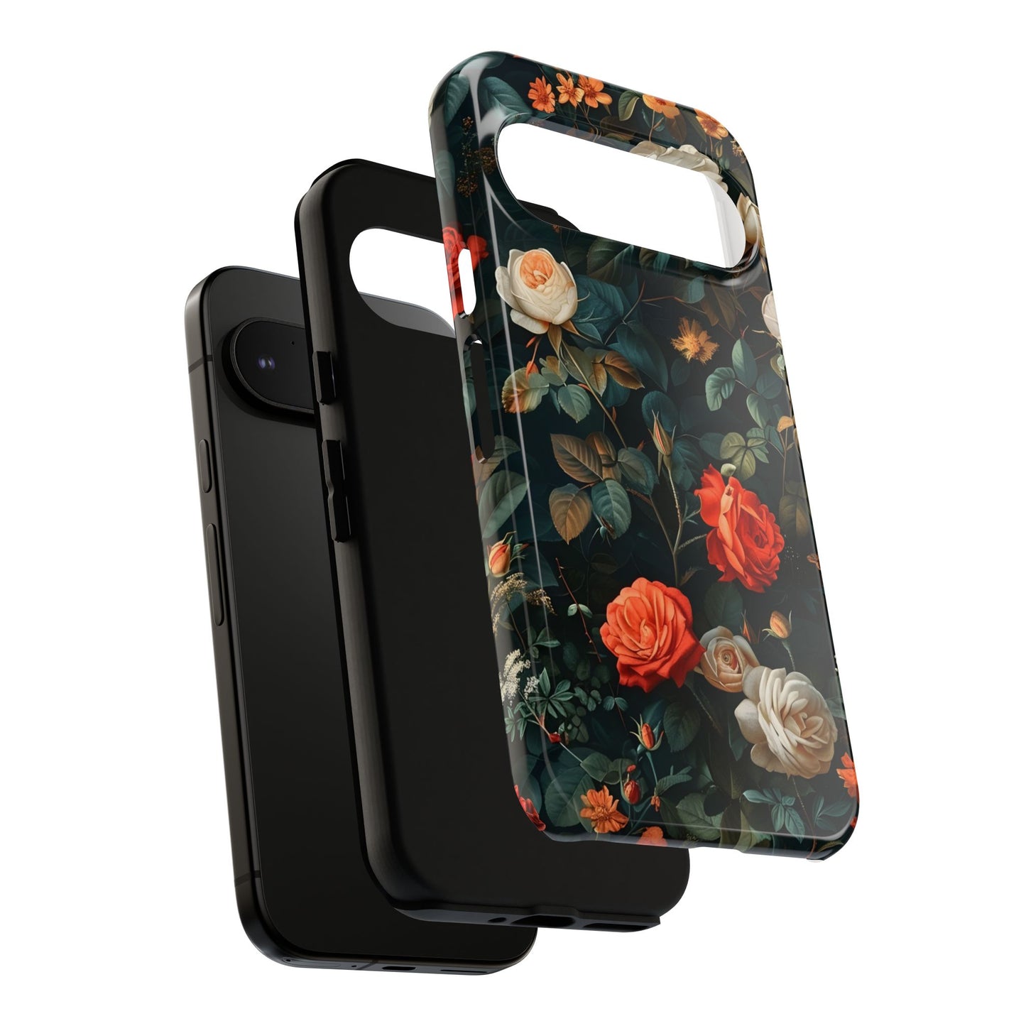 Floral Phone Case | Tough Cases with Elegant Design | Gift for Her, Mother's Day, Birthdays, Personalized, Trendy Tech Accessories
