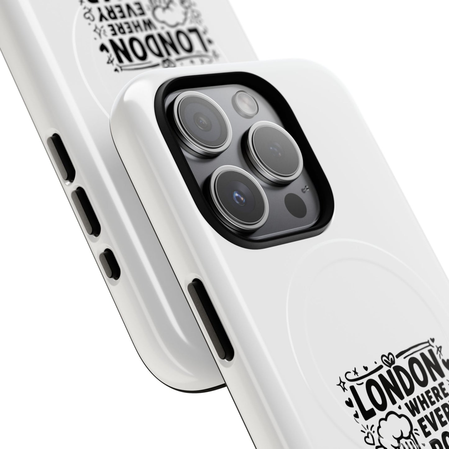 London Pub Themed Tough Magnetic Case for Phone, Unique Phone Accessories, Gift for Travelers, Fun Drink Lovers, Birthday or Travel Gift