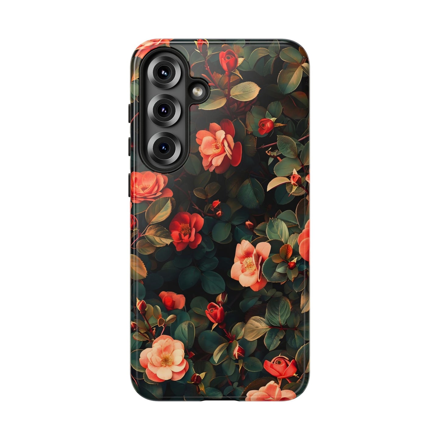 Floral Phone Case - Elegant Floral Design, Tough Protective Case, Perfect Gift for Her, Trendy Phone Accessories, Mother’s Day, Birthday