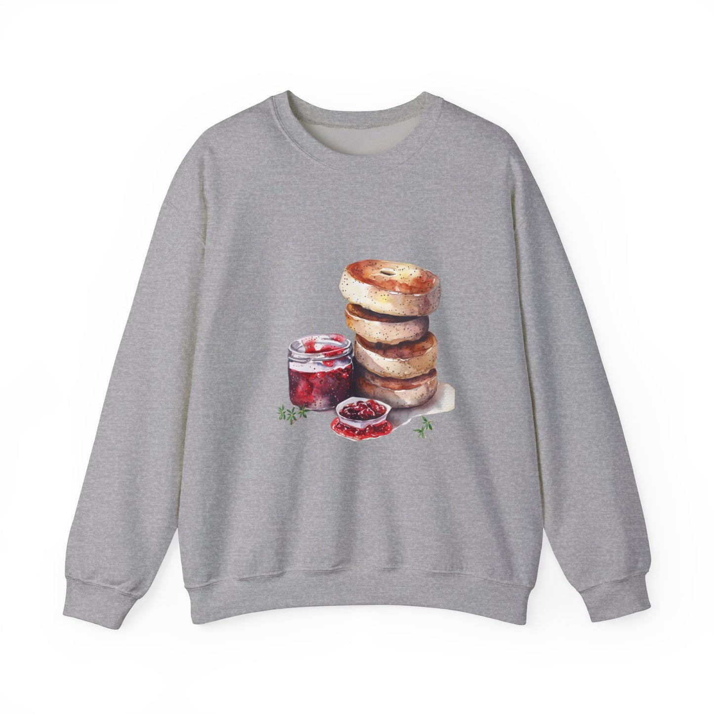 Unisex Heavy Blend™ Crewneck Sweatshirt Classy - Delightful British Food