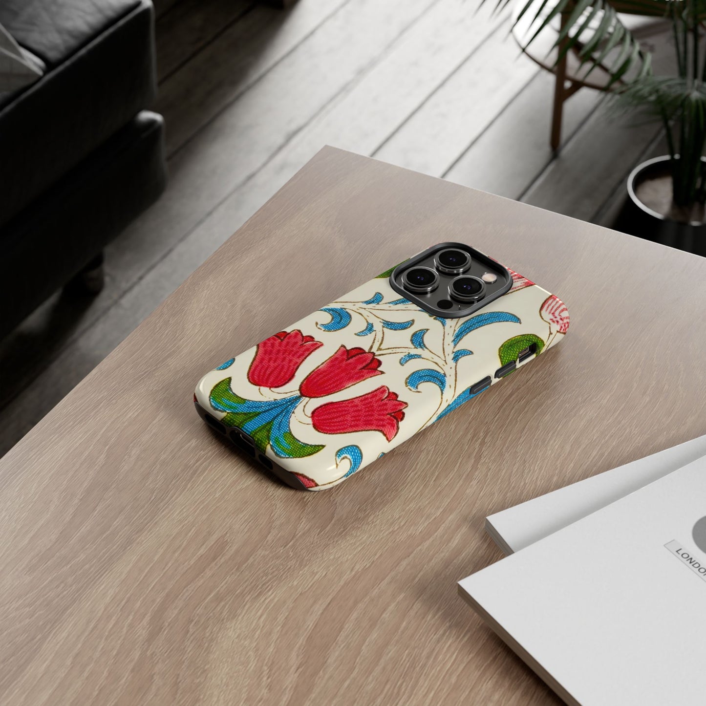 Floral Phone Case - Tough Cases | Stylish Protection, Gift for Her, Boho Phone Cover, Spring Accessory, Cute Tech