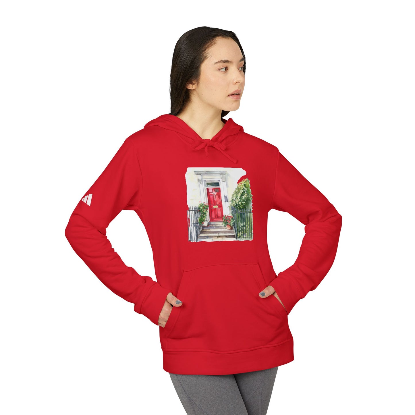 adidas Unisex Fleece Hoodie - British Nature