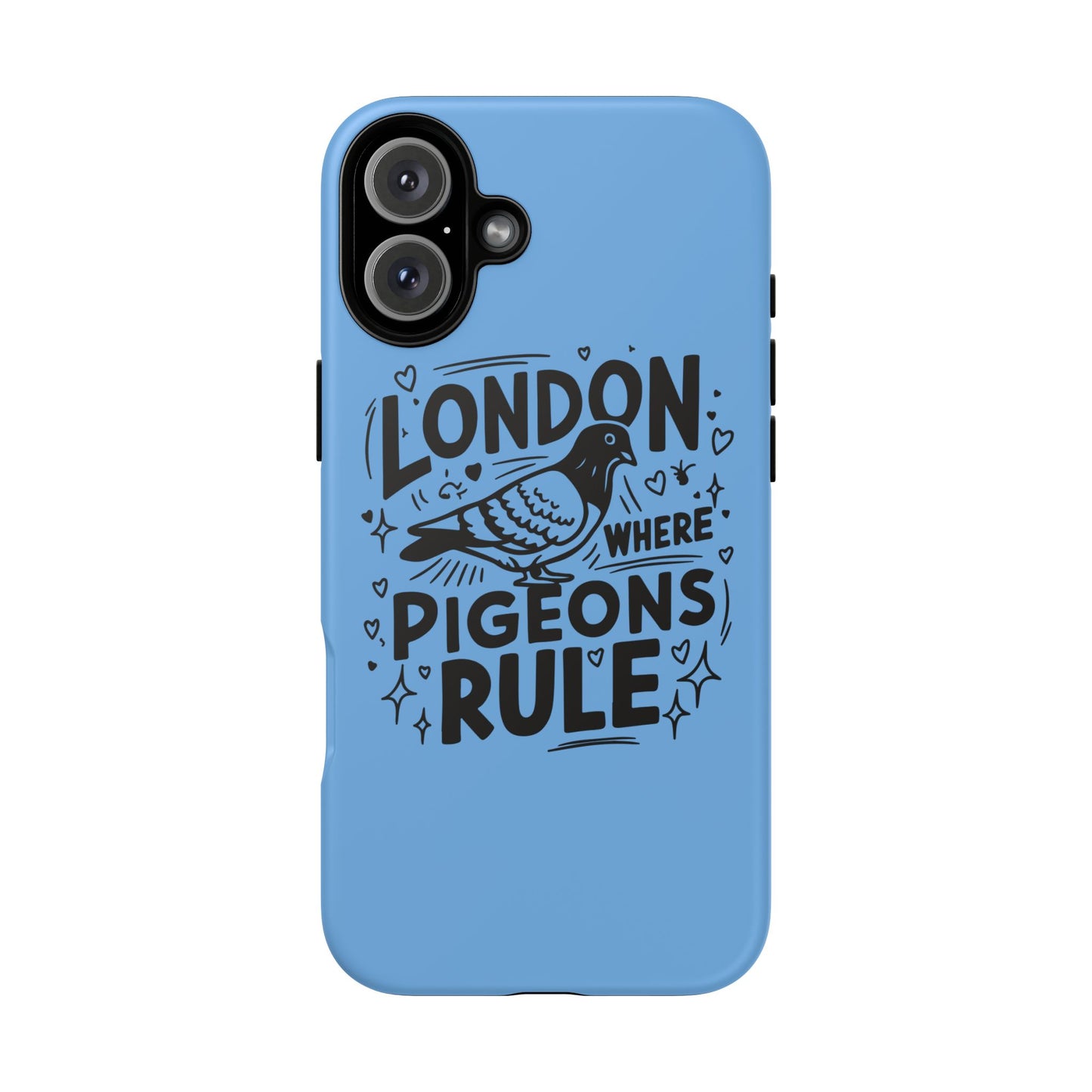 London Pigeon Phone Case, Urban Art Accessory, Tough Phone Cover, Gift for Bird Lovers, London Souvenir, Unique Cell Phone Case