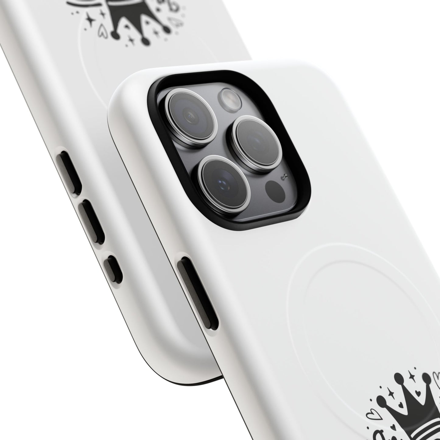 King's Neighbor Tough Magnetic Phone Case, London Style Case, Durable Phone Cover, Gift for Travelers, Black White Phone Accessory