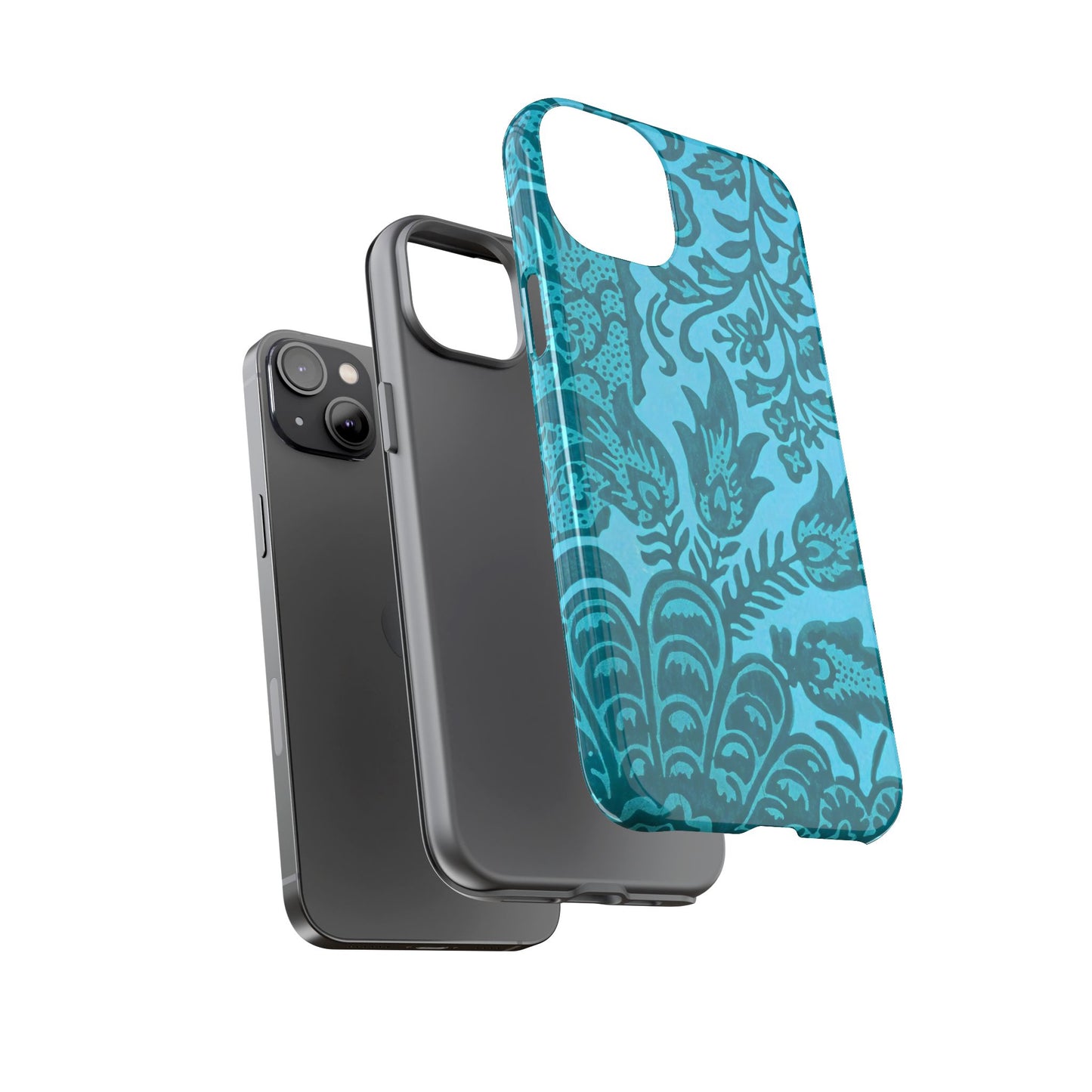Bohemian Phone Case, Tough Floral Phone Cover, Artistic Phone Protector, Gift for Her, Unique Tech Accessories