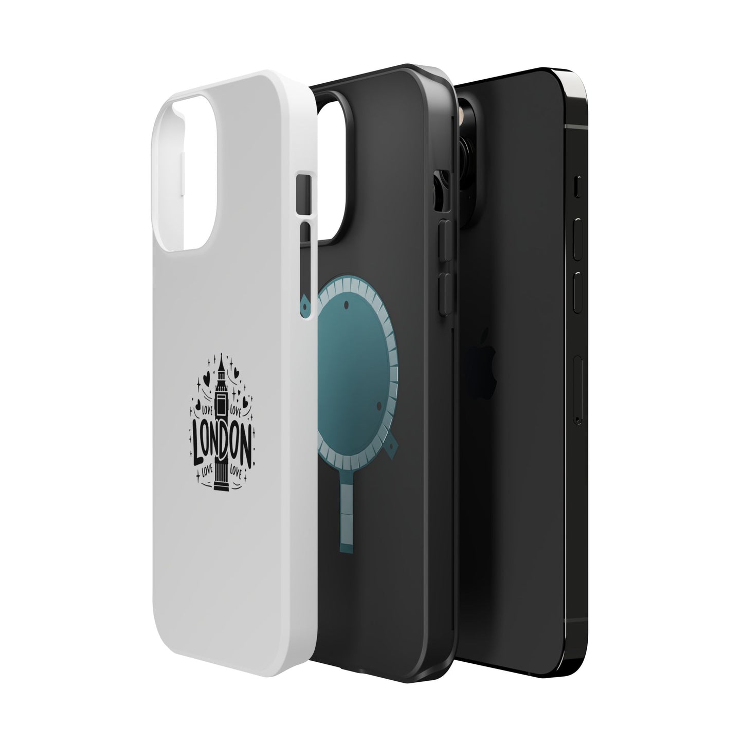 London Love Magnetic Tough Case - Stylish iPhone Protection