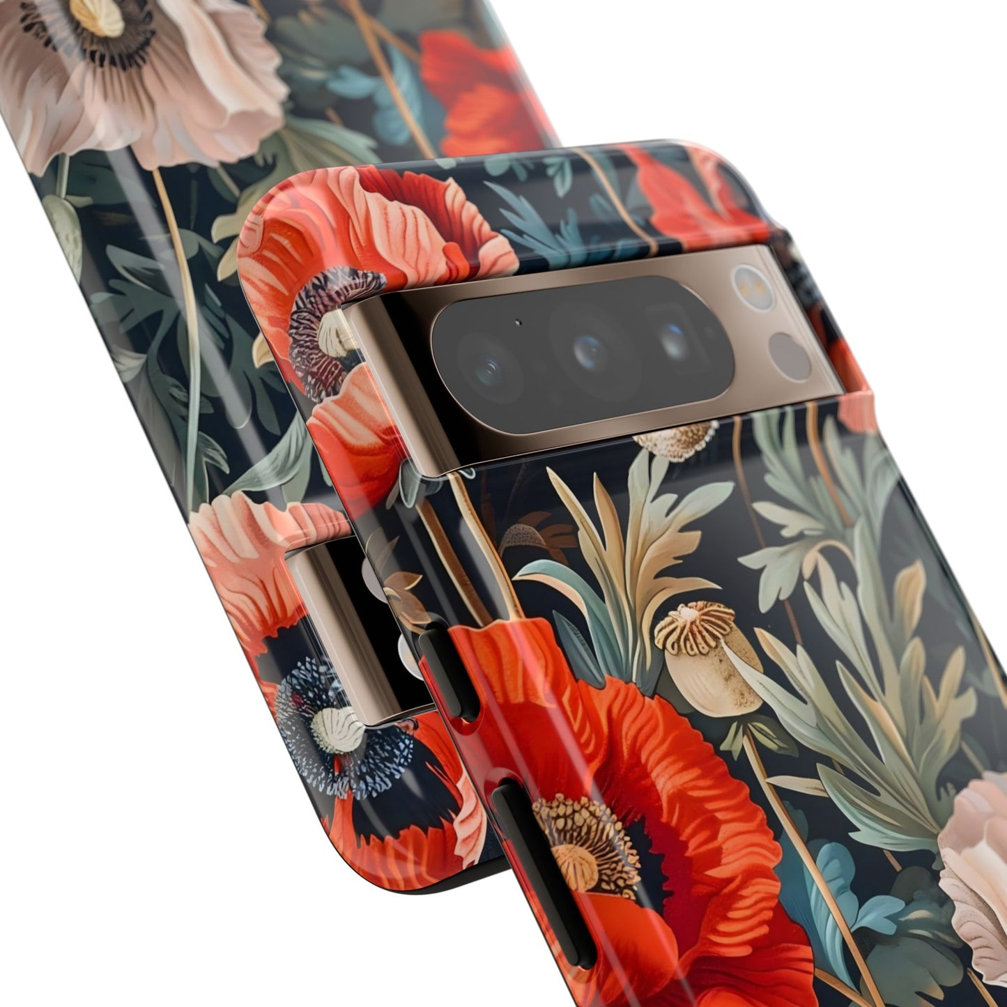 Floral Phone Case - Tough Cases, Flower Design, Chic Tech Accessories, Stylish Gifts, Unique Phone Protectors
