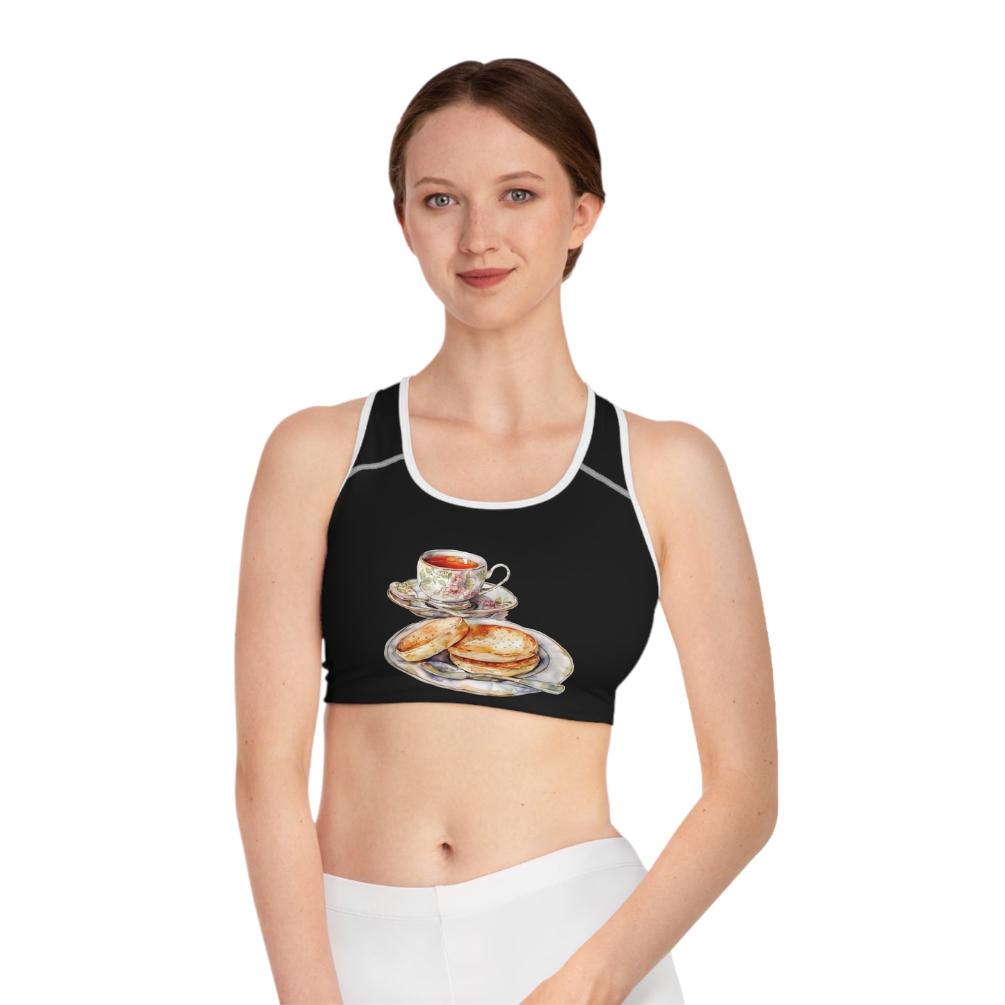 Sports Bra – Perfect for Active Comfort & Relaxation - Chic Tea and Scones - British Royal Dining